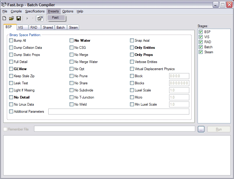 Batch Compiler Form