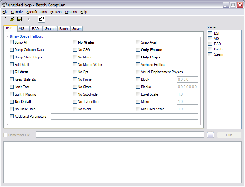 Source Tools Normal Specification